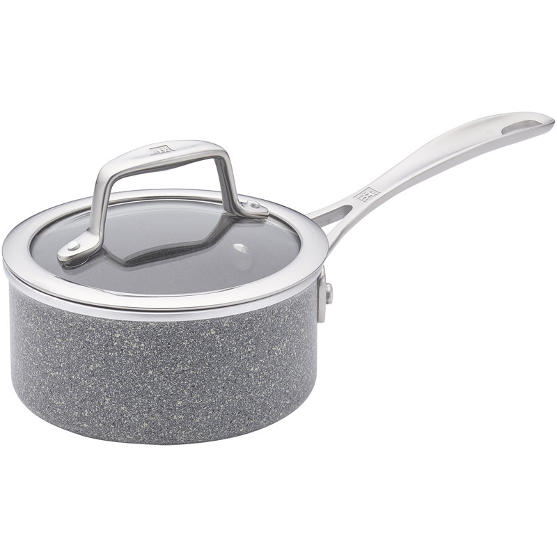 Zwilling J.A. Henckels Vitale Non-Stick Aluminum Saucepan with Lid, 1 qt.