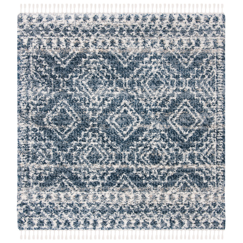 Beom Shag Performance Southwestern Rug, Square 6'7"