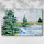 Toile tendue Evergreen Lake I-Gallery-432399383