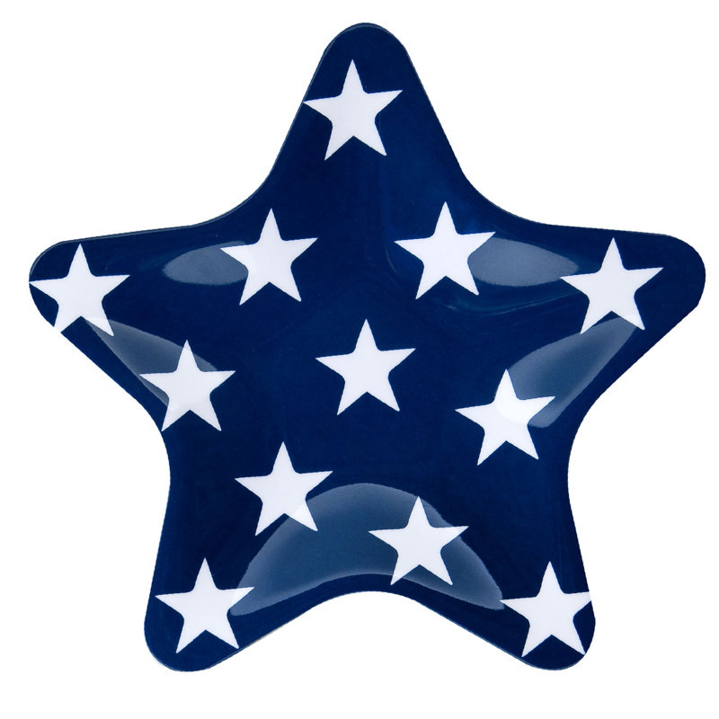 Loraine Star 8" Melamine Appetizer Plate
