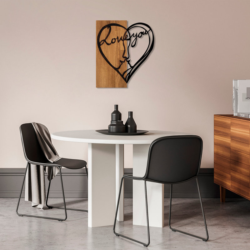 Décoration murale en bois