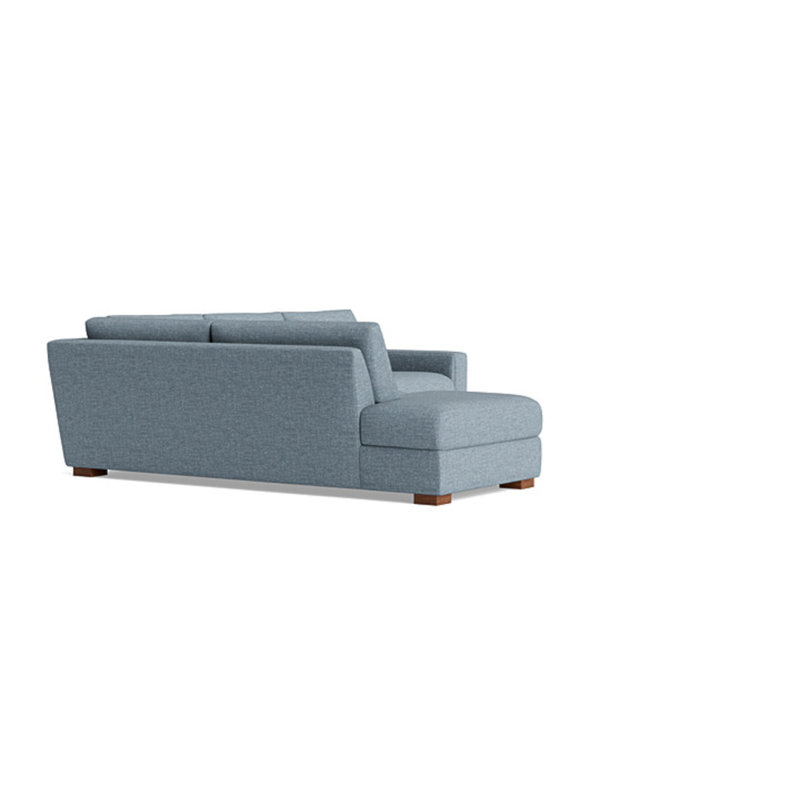 Catalina Sectional, Performance Velvet - Ivy, Left Hand Facing