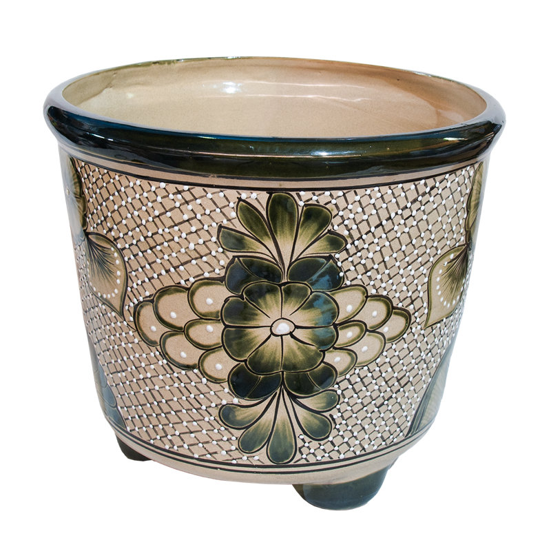 Pot à fleurs Desert Green Talavera