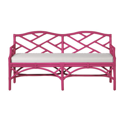Banc en osier Chippendale