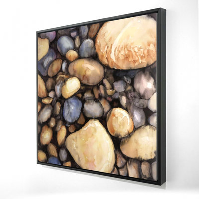 " Small Pebbles " on Canvas