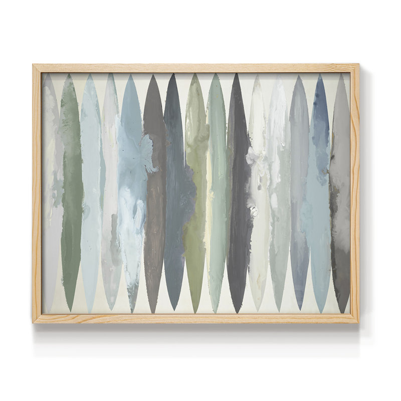 Nautical Series-CCXL - Reproduction encadrée - Restickable, H 11 po x l 14 po, Naturel