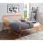 Daybed with Lift-up Trundle 1pc Finish Metal Frame Classic Design Home Furniture-67368605