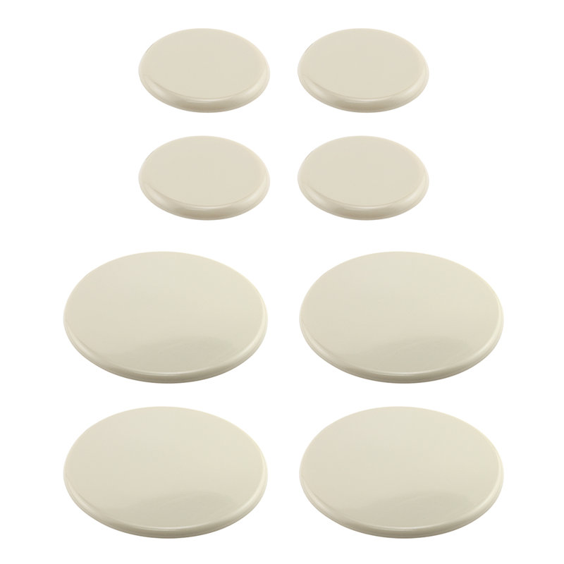 Prime-Line 8 Piece Plastic Reusable Glide Set