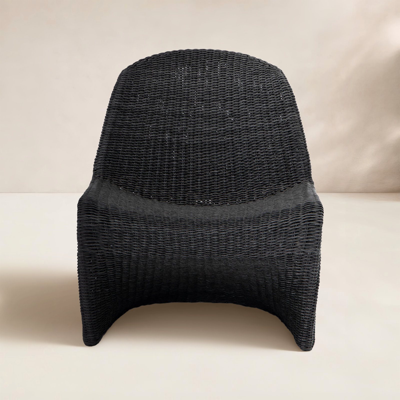 Daughtery Patio Lounge Chair, Vintage Coal