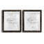Une maison - ensemble de 2 reproductions d'art textuel-1092425823-1092425770-1092425760