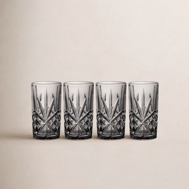 Verre à whisky en cristal Dublin 12 oz, Gris