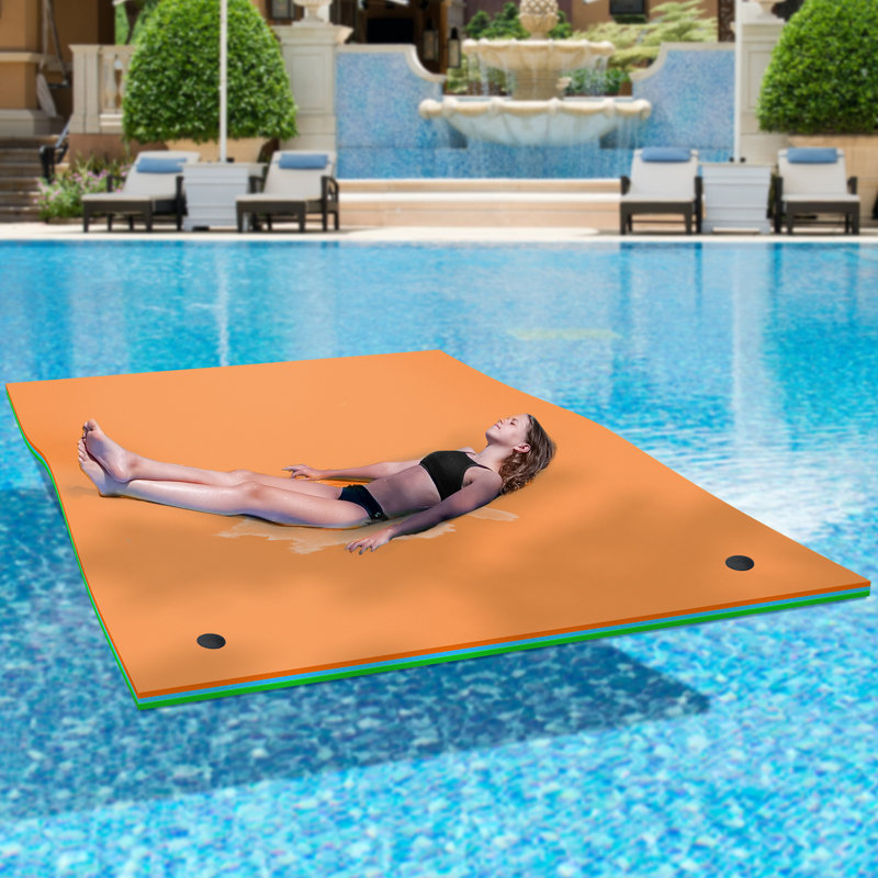 Balcon gonflable Balconera Lake Floats, Orange, 9 pi l