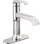 Robinet pour salle de bain à un trou Tetra, robinet de salle de bain à poignée simple avec ensemble de bonde