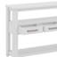 Table d'appoint moderne avec tiroirs et tablettes ouvertes Modern Console Table-85461765