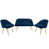 Velours bleu marine est en rupture de stock