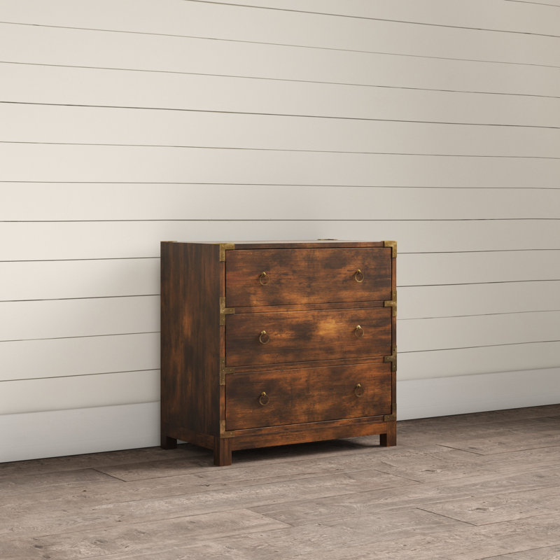 71cm W 3 - Drawer Chest of Drawers, Brown