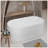 59"Linear Acrylicfreestanding Bathtub Stand Alone Soaker Tub, Glossy White Acrylic, POP-UP Chrome Drain, Cupc Certified