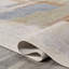 Giavonna Abstract Coastal Watercolor Machine-Washable Cream/Multi Rug-673081797