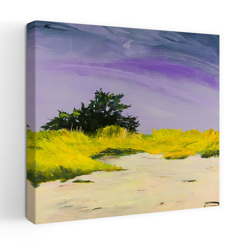 Paysage naturel abstrait toujours changeant, art naturel, H 18 po x l 18 po