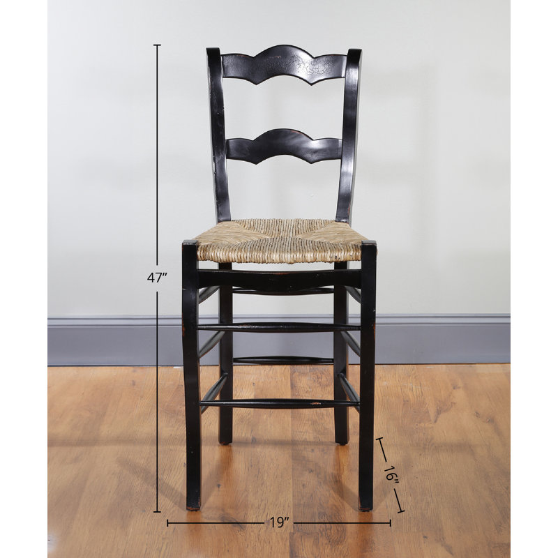 Dempsy Gallien 47" Bar Stool, Black