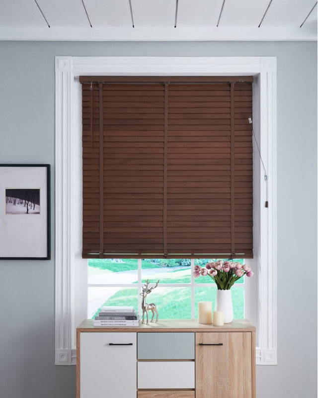 Room Darkning Wood, Walnut, 100cmW x 130cmL