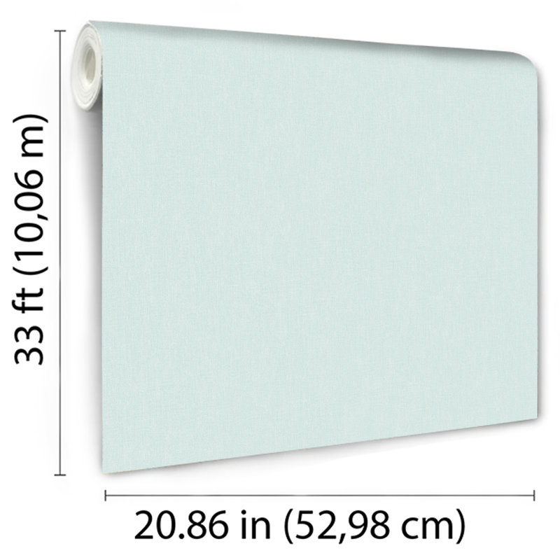 Papier peint en lin fin, Vert