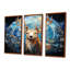 Charmain - ensemble de décorations murales animaux cerf-108318262-108318263