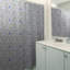 Rideau de douche simple à triangles à main classique Patricia Geoffrey-39224261-126132753