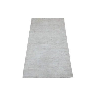 Tapis oriental rectangulaire en laine noué à la main 2 pi 10 po x 4 pi 9 po - MOA10220826