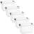 Superio 8.7 Qt. Clear Storage Bins with Lids, 5 Pack- Plastic Storage Boxes for Home-791966609