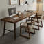 Bureau moderne et simple en bois massif-111866810