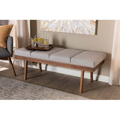 Polyester Upholstered Bench
