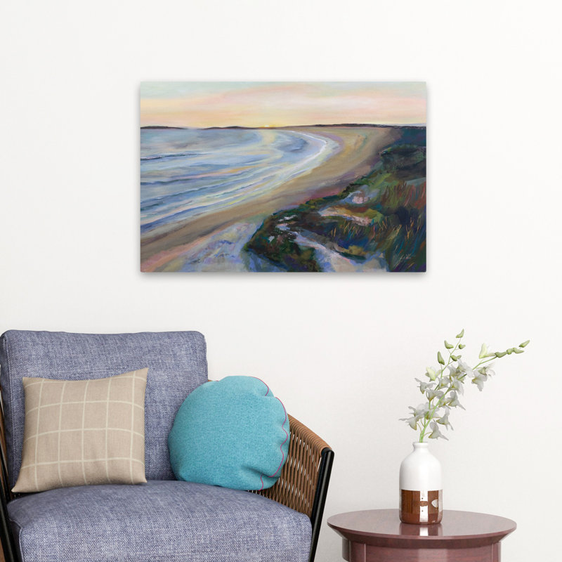 Promenade contemporaine et côtière, H 24 po x l 16 po