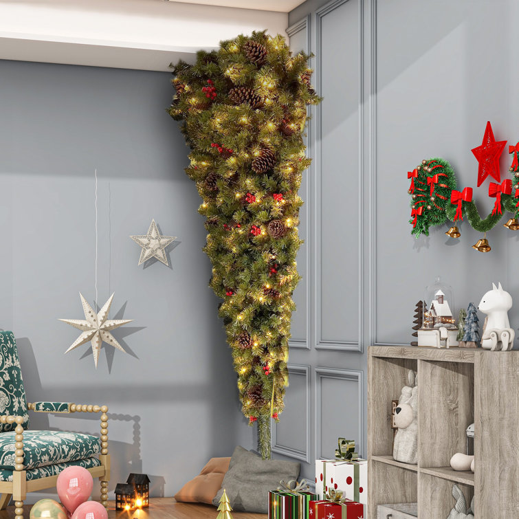 70.87'' in. Lighted Faux Garland