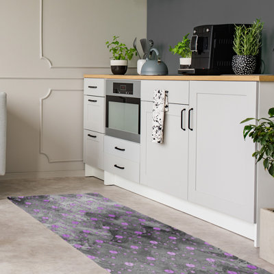 Chenille Polka Dots Indoor Rug