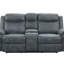 Causeuse inclinable avec console de rangement et porte-gobelets Enclave
