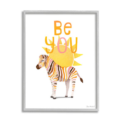 «Be You Inspiring Sunshine Fun», art texturé giclée par Diane Neukirch