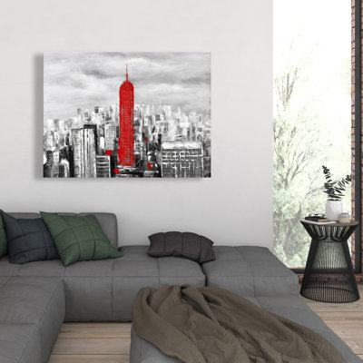 Sur toile Empire Empire Building | New York Home Decor
