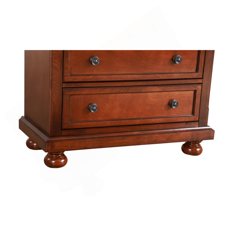 Commode Meade, cerise