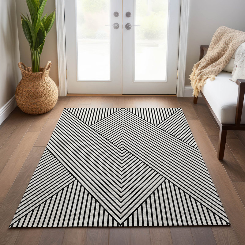 Tapis Pentagia, Rectangle 2 pi 6 po x 3 pi 10 po