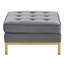 Repose-pieds en velours Loft-1276183325