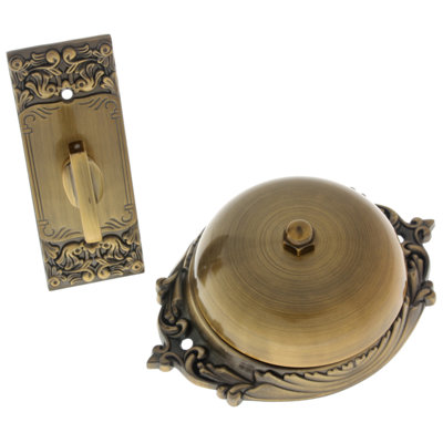 Solid Brass Craftsman Twist Bell