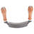 Timber Tuff 5 Inch Ultra Sharp Blade Heavy Duty Steel Curved Draw Shave Tool