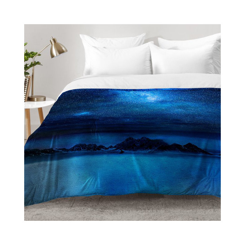 Ensemble d'édredon Wish You Were Here I, Édredon double / grand + 2 taies décoratives sta