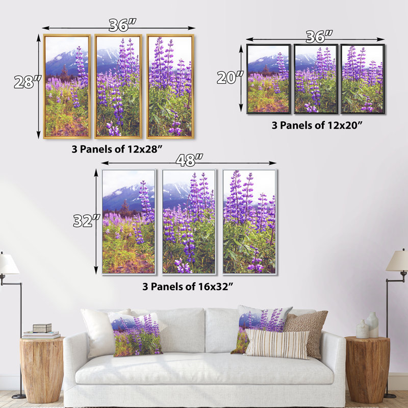 Arbre d'acacia sur plaine africaine - ensemble d'art mural sur toile encadré paysage, H 28 po x l 36 po x P 1 po