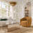 Velvet Swivel Chair-2123561092