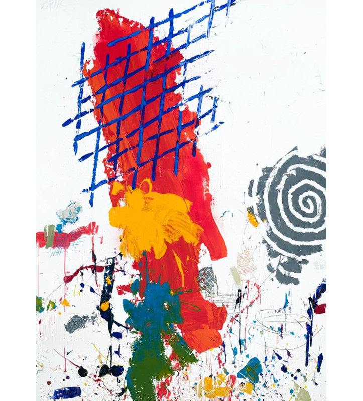 Mark Making Print by Robert Robinson