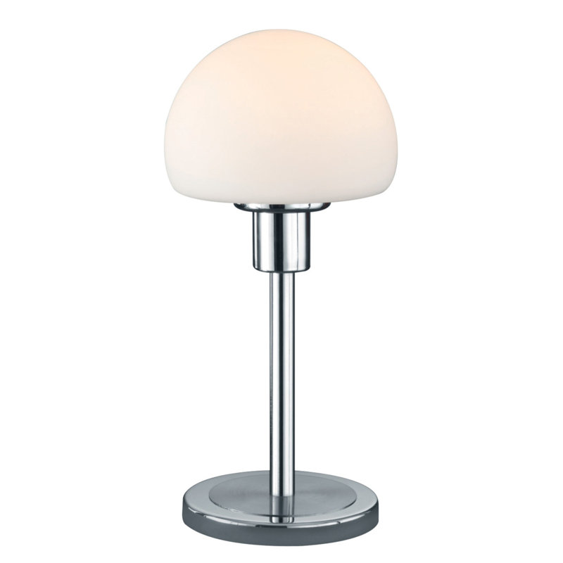 Lampe de table 12" Laurence, Nickel satiné