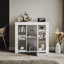 90*35*83cm, Sideboard with LED mood light strip-401764860