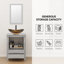Ensemble de meuble-lavabo simple 24 po Allexus-910538584-910538590-910538591